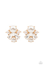 Load image into Gallery viewer, paparazzi-accessories-royal-reverie-gold-post earrings