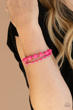 Load image into Gallery viewer, Colorfully Country - Pink Bracelet - Paparazzi Jewelry