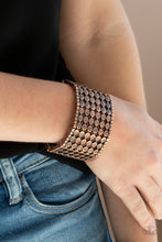Load image into Gallery viewer, Cool and CONNECTED - Copper Bracelet - Paparazzi Jewelry