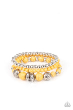 Load image into Gallery viewer, paparazzi-accessories-desert-blossom-yellow-bracelet