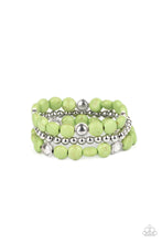 Load image into Gallery viewer, paparazzi-accessories-desert-verbena-green-bracelet