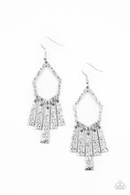 Load image into Gallery viewer, paparazzi-accessories-museum-find-silver-earrings