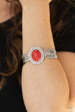 Load image into Gallery viewer, Western Wings - Red Bracelet - Paparazzi Jewelry