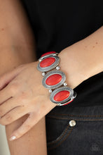 Load image into Gallery viewer, Until The Cows Come HOMESTEAD - Red Bracelet - Paparazzi Jewelry
