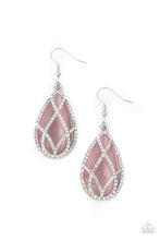 Load image into Gallery viewer, paparazzi-accessories-crawling-with-couture-pink-earrings