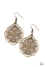 Load image into Gallery viewer, paparazzi-accessories-tour-de-taj-mahal-brass-earrings