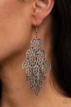Load image into Gallery viewer, The Shakedown - Silver Earrings - Paparazzi Jewelry