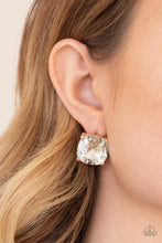 Load image into Gallery viewer, Royalty High - Gold Post Earrings - Paparazzi Jewelry