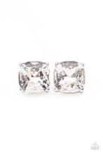 Load image into Gallery viewer, paparazzi-accessories-royalty-high-white-post earrings