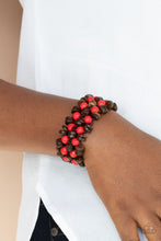 Load image into Gallery viewer, Tahiti Tourist - Red Bracelet - Paparazzi Jewelry