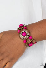 Load image into Gallery viewer, Island Adventure - Pink Bracelet - Paparazzi Jewelry