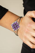 Load image into Gallery viewer, Happily Ever APPLIQUE - Purple Bracelet - Paparazzi Jewelry