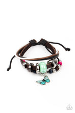 Load image into Gallery viewer, paparazzi-accessories-bodacious-butterfly-blue-bracelet