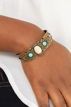 Load image into Gallery viewer, Artisan Ancestry - Brass Bracelet - Paparazzi Jewelry