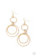 Load image into Gallery viewer, paparazzi-accessories-getting-hitched-gold-earrings
