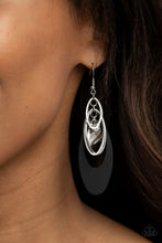 Load image into Gallery viewer, Ambitious Allure - Black Earrings - Paparazzi Jewelry