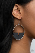 Load image into Gallery viewer, Island Breeze - Black Earrings - Paparazzi Jewelry
