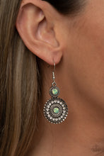Load image into Gallery viewer, Opulent Outreach - Green Earrings - Paparazzi Jewelry