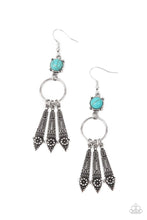 Load image into Gallery viewer, paparazzi-accessories-prana-paradise-blue-earrings