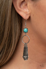 Load image into Gallery viewer, Prana Paradise - Blue Earrings - Paparazzi Jewelry