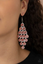Load image into Gallery viewer, With All DEW Respect - Orange Earrings - Paparazzi Jewelry