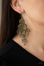 Load image into Gallery viewer, The Shakedown - Brass Earrings - Paparazzi Jewelry