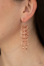 Load image into Gallery viewer, Long Live The Rebels - Copper Earrings - Paparazzi Jewelry
