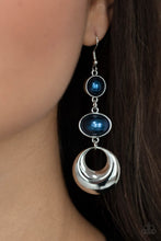 Load image into Gallery viewer, Bubbling To The Surface - Blue Earrings - Paparazzi Jewelry