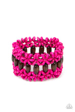 Load image into Gallery viewer, paparazzi-accessories-bali-beach-retreat-pink-bracelet