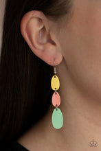 Load image into Gallery viewer, Rainbow Drops - Multi Earrings - Paparazzi Jewelry