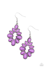 Load image into Gallery viewer, paparazzi-accessories-burst-into-teardrops-purple-earrings