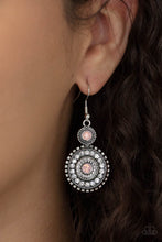 Load image into Gallery viewer, Opulent Outreach - Pink Earrings - Paparazzi Jewelry