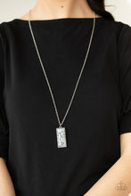 Load image into Gallery viewer, Retro Rock Collection - White Necklace - Paparazzi Jewelry