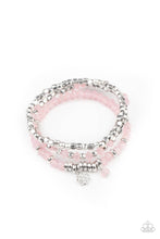 Load image into Gallery viewer, paparazzi-accessories-glacial-glimmer-pink-bracelet