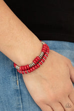 Load image into Gallery viewer, Desert Rainbow - Red Bracelet - Paparazzi Jewelry