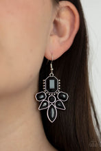Load image into Gallery viewer, Vacay Vixen - Black Earrings - Paparazzi Jewelry