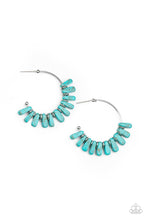 Load image into Gallery viewer, paparazzi-accessories-poshly-primitive-blue-earrings