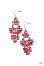 Load image into Gallery viewer, paparazzi-accessories-vacay-the-premises-pink-earrings