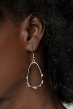 Load image into Gallery viewer, Ready or YACHT - White Earrings - Paparazzi Jewelry