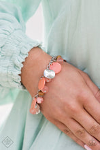 Load image into Gallery viewer, Springtime Springs - Orange Bracelet - Paparazzi Jewelry