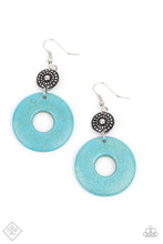 Load image into Gallery viewer, paparazzi-accessories-earthy-epicenter-blue-earrings