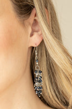Load image into Gallery viewer, Celestial Chandeliers - Blue Earrings - Paparazzi Jewelry