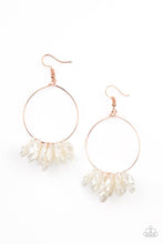 Load image into Gallery viewer, paparazzi-accessories-sailboats-and-seashells-copper-earrings