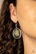 Load image into Gallery viewer, Happily Ever Eden - White Earrings - Paparazzi Jewelry