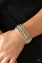 Load image into Gallery viewer, Gloss Over The Details - Orange Bracelet - Paparazzi Jewelry