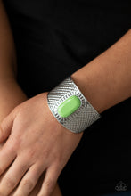 Load image into Gallery viewer, Poshly Pharaoh - Green Bracelet - Paparazzi Jewelry