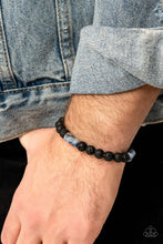 Load image into Gallery viewer, Earthy Energy - Blue Bracelet - Paparazzi Jewelry