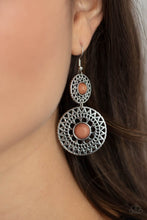 Load image into Gallery viewer, Sunny Sahara - Brown Earrings - Paparazzi Jewelry