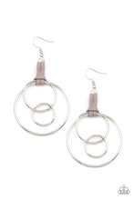 Load image into Gallery viewer, paparazzi-accessories-fearless-fusion-silver-earrings