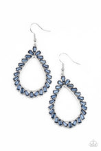 Load image into Gallery viewer, paparazzi-accessories-stay-sharp-blue-earrings